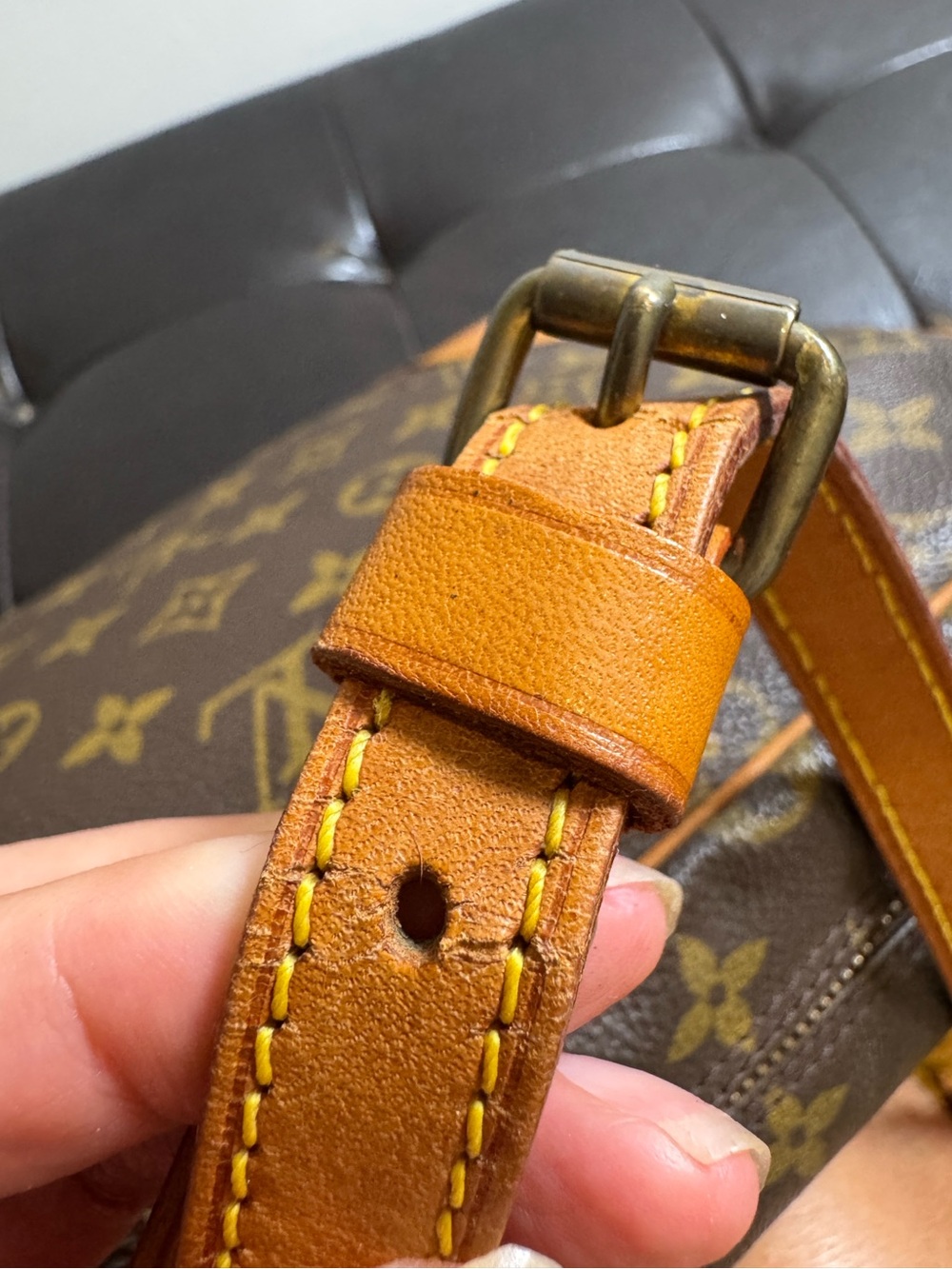 LOUIS VUITTON Trocadero Monogram Messenger Bag with proof of authenticity - Picture 10 of 16